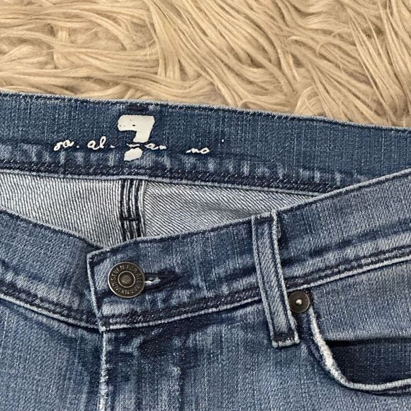 7FAM Mia Capri Jeans size 28 - Picture 3 of 6